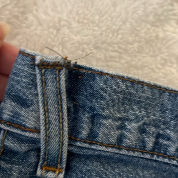 Men's 569 Levi Strauss & CO Light Blue Denim Shorts Loose Fit Size 32 - Picture 5 of 5